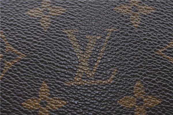Auth Louis Vuitton Monogram Saint Cloud GM Shoulder Cross Bag M51242 LV 5928D
