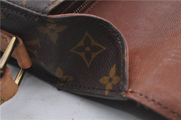 Auth Louis Vuitton Monogram Saint Cloud GM Shoulder Cross Bag M51242 LV 5928D