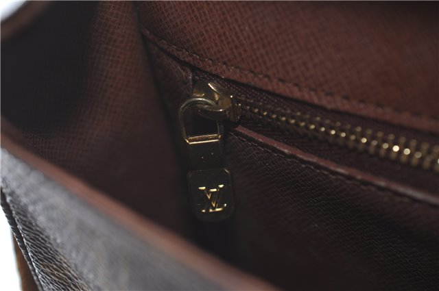 Auth Louis Vuitton Monogram Saint Cloud GM Shoulder Cross Bag M51242 LV 5928D