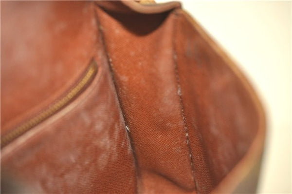 Auth Louis Vuitton Monogram Saint Cloud GM Shoulder Cross Bag M51242 LV 5928D