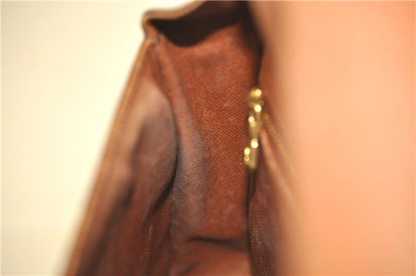 Auth Louis Vuitton Monogram Saint Cloud GM Shoulder Cross Bag M51242 LV 5928D