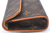 Auth Louis Vuitton Monogram Pochette Florentine Pouch Waist Bag M51855 LV 5929C