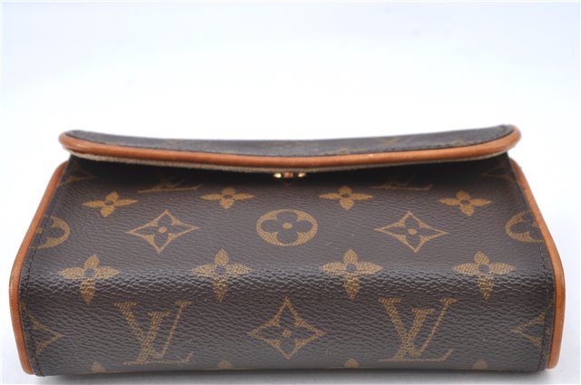 Auth Louis Vuitton Monogram Pochette Florentine Pouch Waist Bag M51855 LV 5929C