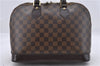 Authentic Louis Vuitton Damier Alma Hand Bag N51131 LV 5931D