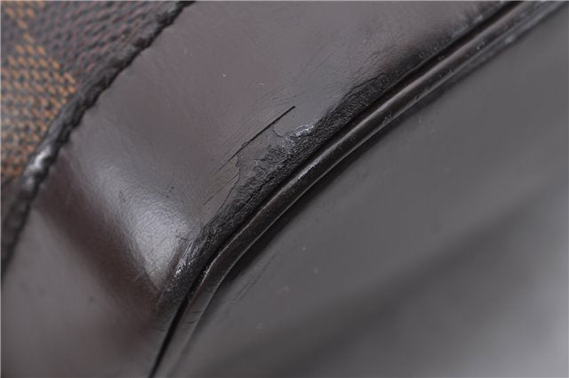 Authentic Louis Vuitton Damier Alma Hand Bag N51131 LV 5931D