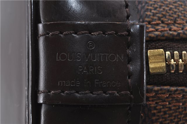 Authentic Louis Vuitton Damier Alma Hand Bag N51131 LV 5931D