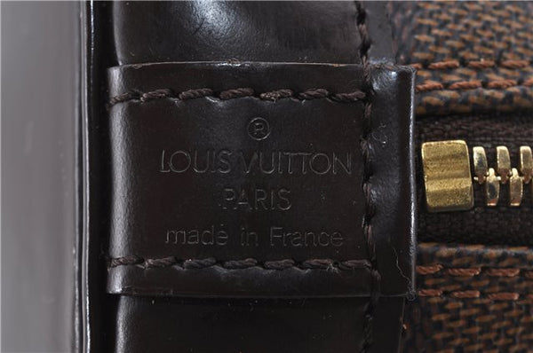 Authentic Louis Vuitton Damier Alma Hand Bag N51131 LV 5931D