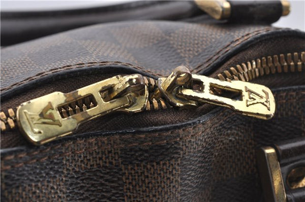 Authentic Louis Vuitton Damier Alma Hand Bag N51131 LV 5931D