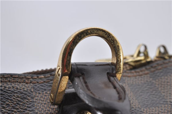 Authentic Louis Vuitton Damier Alma Hand Bag N51131 LV 5931D