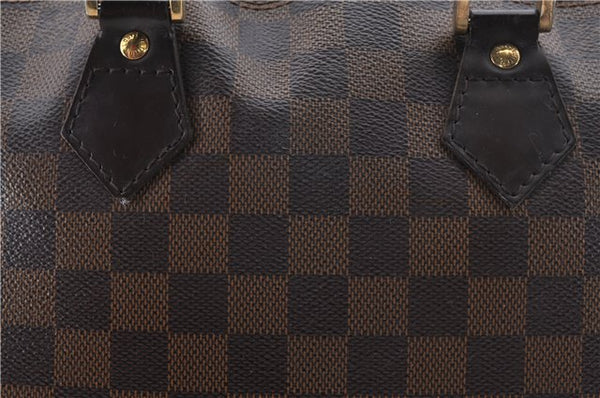 Authentic Louis Vuitton Damier Alma Hand Bag N51131 LV 5931D