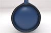 Authentic Louis Vuitton Epi For Soufflot Pouch Purse Blue LV 5932C