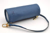 Authentic Louis Vuitton Epi For Soufflot Pouch Purse Blue LV 5932C