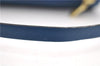 Authentic Louis Vuitton Epi For Soufflot Pouch Purse Blue LV 5932C