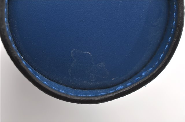 Authentic Louis Vuitton Epi For Soufflot Pouch Purse Blue LV 5932C