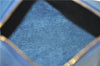 Authentic Louis Vuitton Epi For Soufflot Pouch Purse Blue LV 5932C