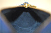 Authentic Louis Vuitton Epi For Soufflot Pouch Purse Blue LV 5932C