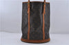 Authentic LOUIS VUITTON Monogram Bucket GM Shoulder Bag M42236 LV 5938C