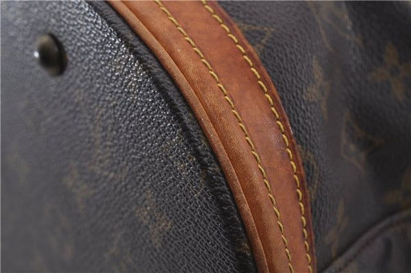 Authentic LOUIS VUITTON Monogram Bucket GM Shoulder Bag M42236 LV 5938C