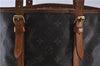 Authentic LOUIS VUITTON Monogram Bucket GM Shoulder Bag M42236 LV 5938C