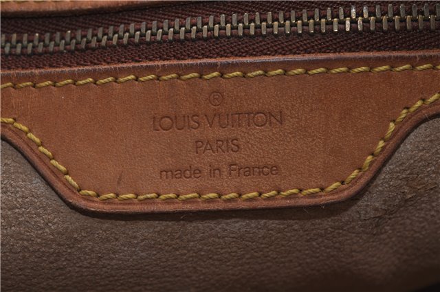 Authentic LOUIS VUITTON Monogram Bucket GM Shoulder Bag M42236 LV 5938C