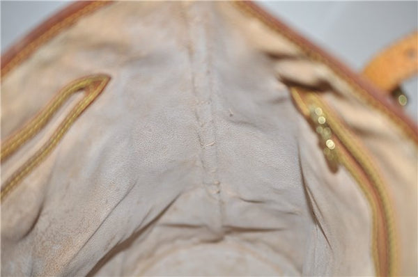 Authentic LOUIS VUITTON Monogram Bucket GM Shoulder Bag M42236 LV 5938C