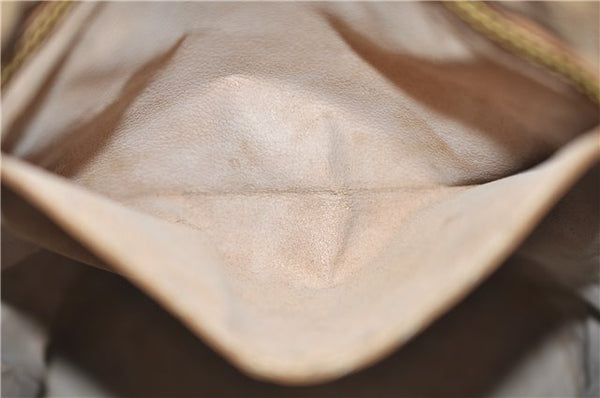 Authentic LOUIS VUITTON Monogram Bucket GM Shoulder Bag M42236 LV 5938C