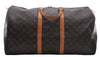 Authentic Louis Vuitton Monogram Keepall 55 Travel Boston Bag M41424 LV 5938D