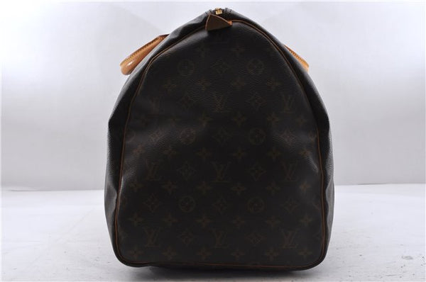 Authentic Louis Vuitton Monogram Keepall 55 Travel Boston Bag M41424 LV 5938D