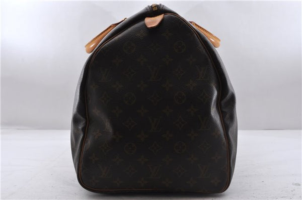 Authentic Louis Vuitton Monogram Keepall 55 Travel Boston Bag M41424 LV 5938D