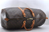 Authentic Louis Vuitton Monogram Keepall 55 Travel Boston Bag M41424 LV 5938D