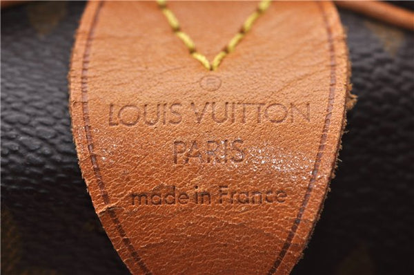 Authentic Louis Vuitton Monogram Keepall 55 Travel Boston Bag M41424 LV 5938D