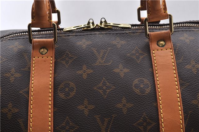 Authentic Louis Vuitton Monogram Keepall 55 Travel Boston Bag M41424 LV 5938D