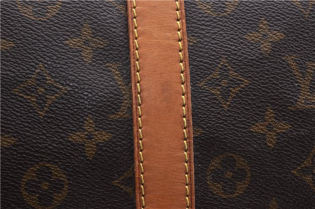 Authentic Louis Vuitton Monogram Keepall 55 Travel Boston Bag M41424 LV 5938D