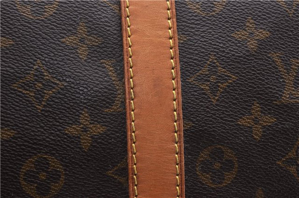 Authentic Louis Vuitton Monogram Keepall 55 Travel Boston Bag M41424 LV 5938D