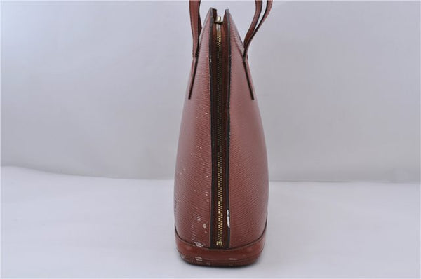 Authentic LOUIS VUITTON Epi Lussac Shoulder Bag Brown M52283 LV 5941C