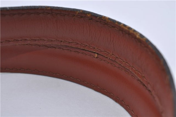 Authentic LOUIS VUITTON Epi Lussac Shoulder Bag Brown M52283 LV 5941C