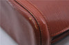 Authentic LOUIS VUITTON Epi Lussac Shoulder Bag Brown M52283 LV 5941C