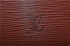 Authentic LOUIS VUITTON Epi Lussac Shoulder Bag Brown M52283 LV 5941C