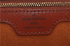 Authentic LOUIS VUITTON Epi Lussac Shoulder Bag Brown M52283 LV 5941C