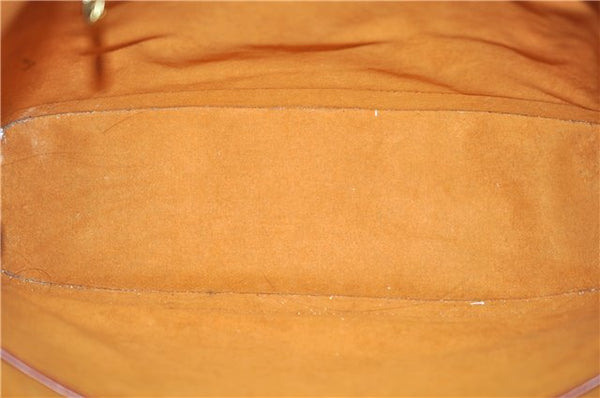 Authentic LOUIS VUITTON Epi Lussac Shoulder Bag Brown M52283 LV 5941C