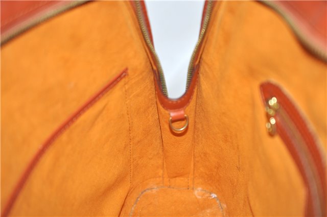 Authentic LOUIS VUITTON Epi Lussac Shoulder Bag Brown M52283 LV 5941C