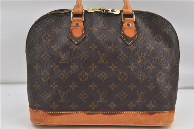 Authentic Louis Vuitton Monogram Alma Hand Bag M51130 LV 5943D