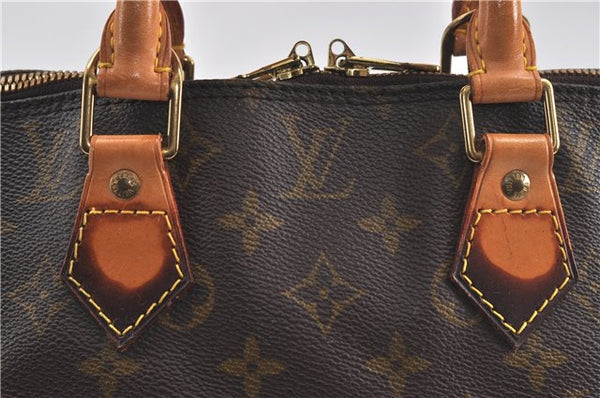 Authentic Louis Vuitton Monogram Alma Hand Bag M51130 LV 5943D