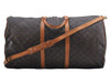 Auth Louis Vuitton Monogram Keepall Bandouliere 60 Boston Bag M41412 LV 5945D
