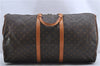 Auth Louis Vuitton Monogram Keepall Bandouliere 60 Boston Bag M41412 LV 5945D