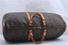 Auth Louis Vuitton Monogram Keepall Bandouliere 60 Boston Bag M41412 LV 5945D