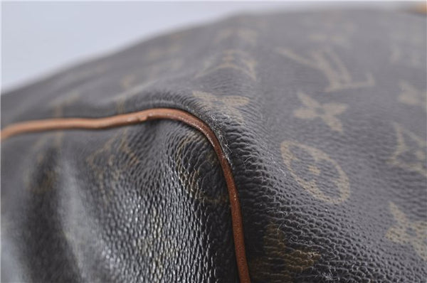 Auth Louis Vuitton Monogram Keepall Bandouliere 60 Boston Bag M41412 LV 5945D