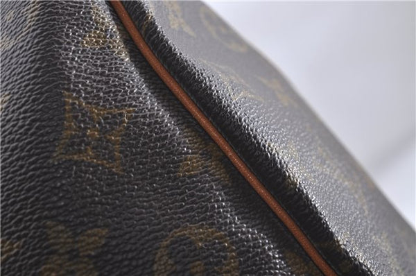 Auth Louis Vuitton Monogram Keepall Bandouliere 60 Boston Bag M41412 LV 5945D