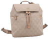Authentic GUCCI Backpack GG Canvas Leather 0030242 Beige 5948D