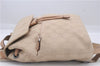 Authentic GUCCI Backpack GG Canvas Leather 0030242 Beige 5948D
